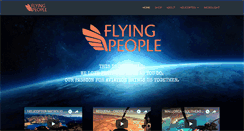 Desktop Screenshot of flyingpeople.com